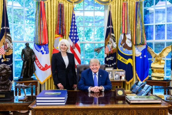 JUST IN: Trump Hosts Election Integrity Hero Tina Peters at the White House After She’s Freed From Prison