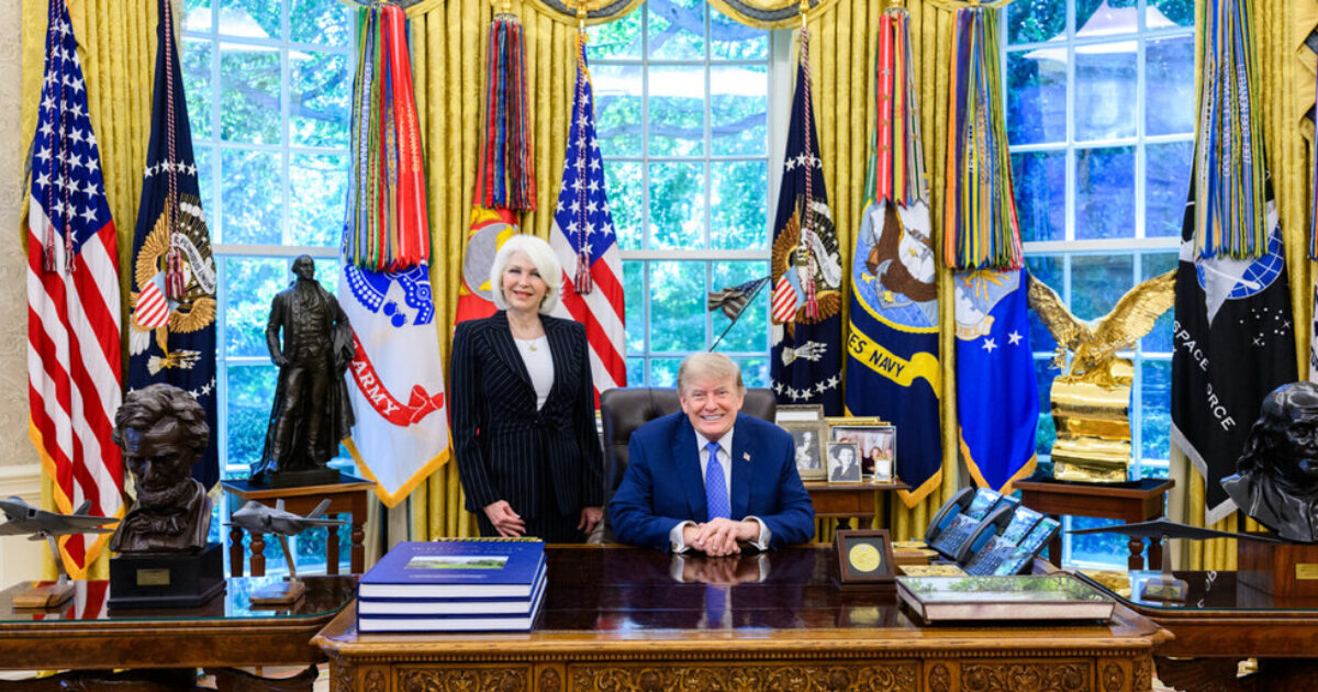 JUST IN: Trump Hosts Election Integrity Hero Tina Peters at the White House After She’s Freed From Prison