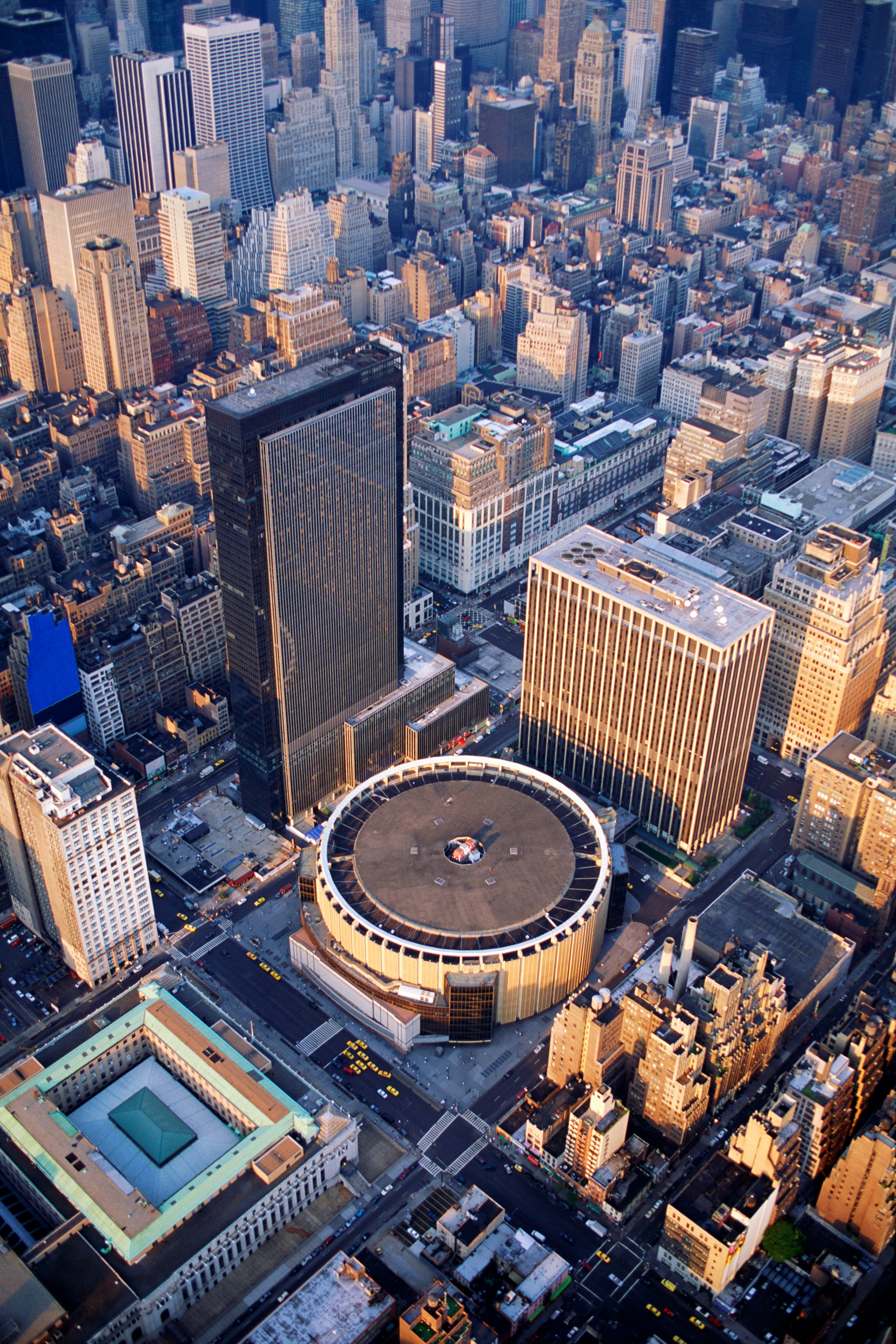 Madison Square Garden arena in New York City