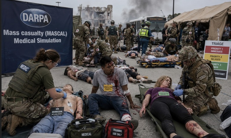 DARPA ‘MASCAL’ to simulate a mass casualty event