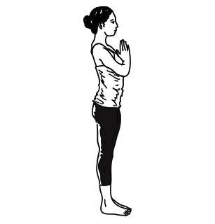 Surya namaskar and it's Benefits 13 pranamasana