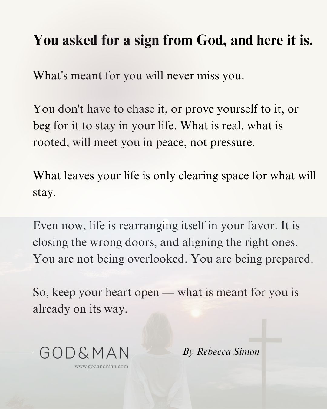 A Prayer To Stop Holding Onto What God Has Already Removed