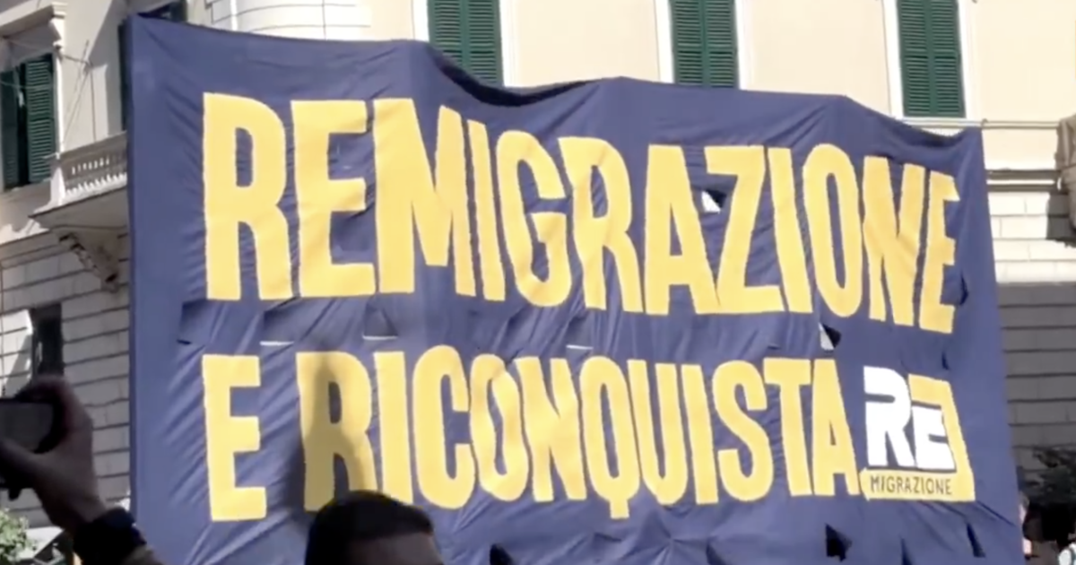 Thousands of Italians March in Rome Demanding Remigration