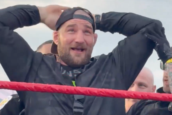 U.S. Marshals Remove UFC Champion Sean Strickland from UFC Fan Fest (VIDEO)