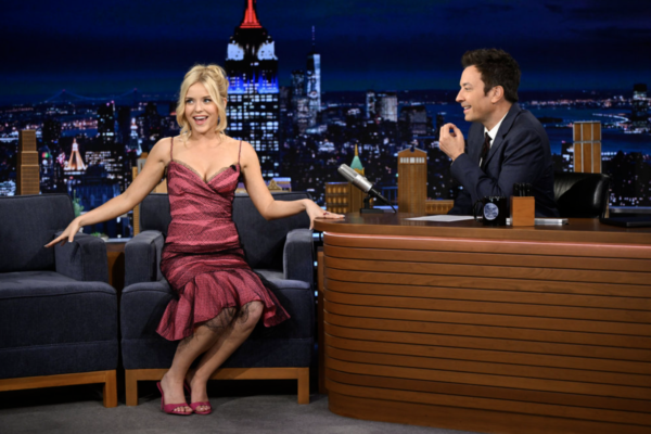 The Actress Playing Young Elle Woods in the “Legally Blonde” Prequel Went on Fallon in the Exact Dress Reese Witherspoon Wore to the 2001 Premiere