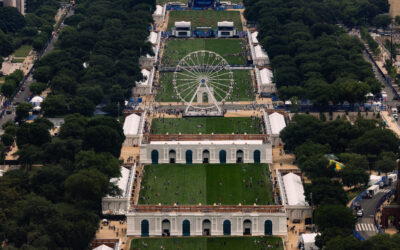 Trump’s Great American State Fair Is Underway on the National Mall, and the Aerial Shots Show Mostly Empty Grass