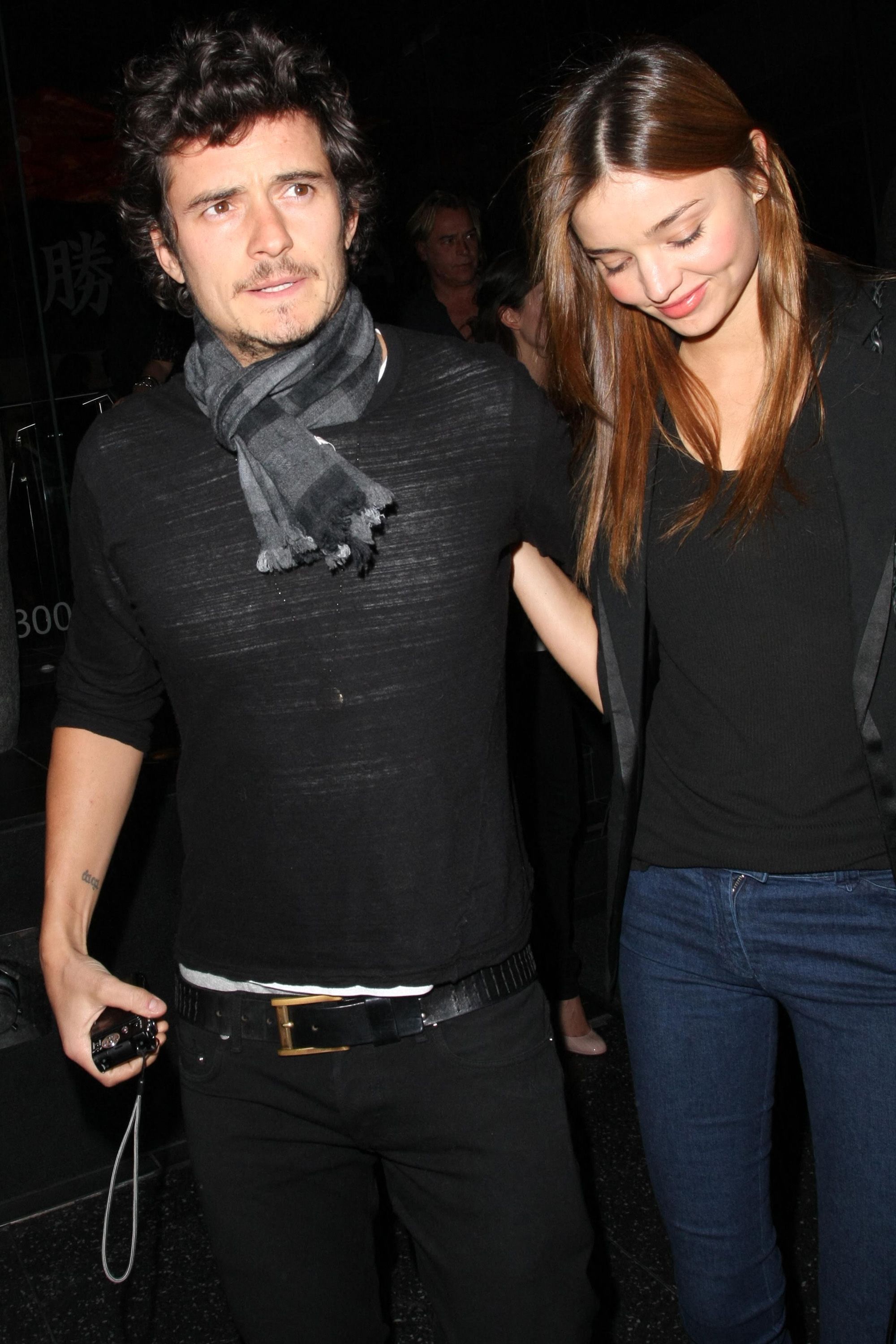 Orlando Bloom and Miranda Kerr together after their engagement announcement