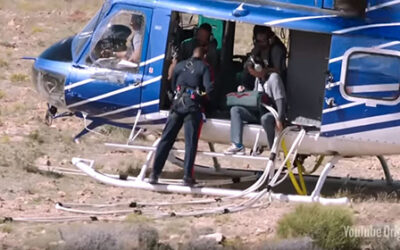 Will Smith Bungee Jumps Out of a Helicopter!