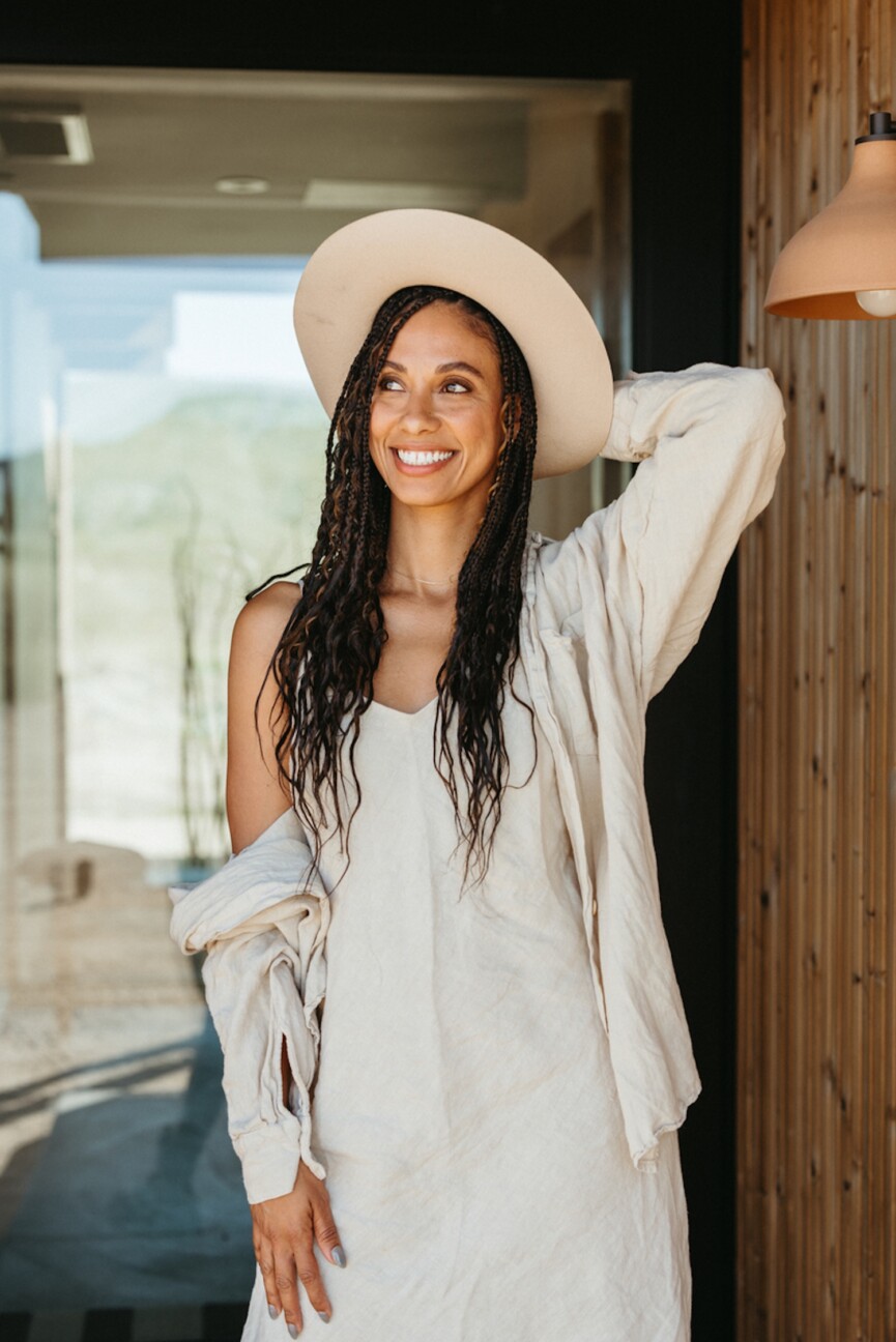 Woman wearing best sunscreens for face
