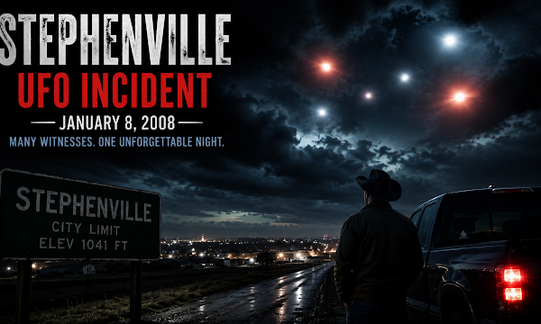 Credible Eyewitnesses describe the 2008 Stephenville UFO Incident