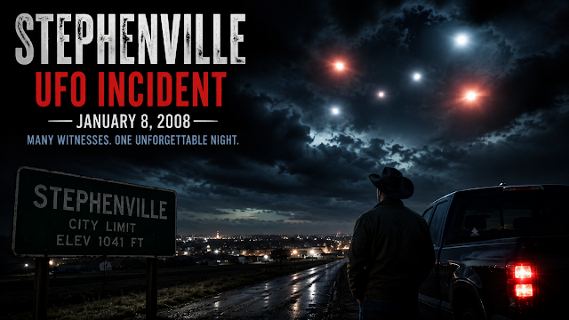 Credible Eyewitnesses describe the 2008 Stephenville UFO Incident