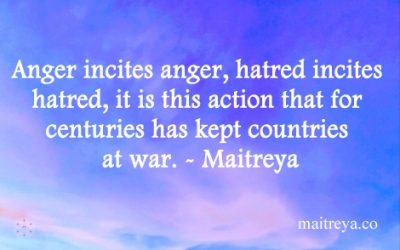Maitreya Quote on How to Stop the War