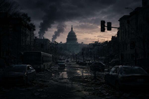 The Six Stages of America’s Collapse After the Day the Lights Never Came Back