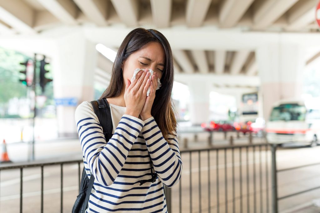 The physics of what happens when you suppress a sneeze