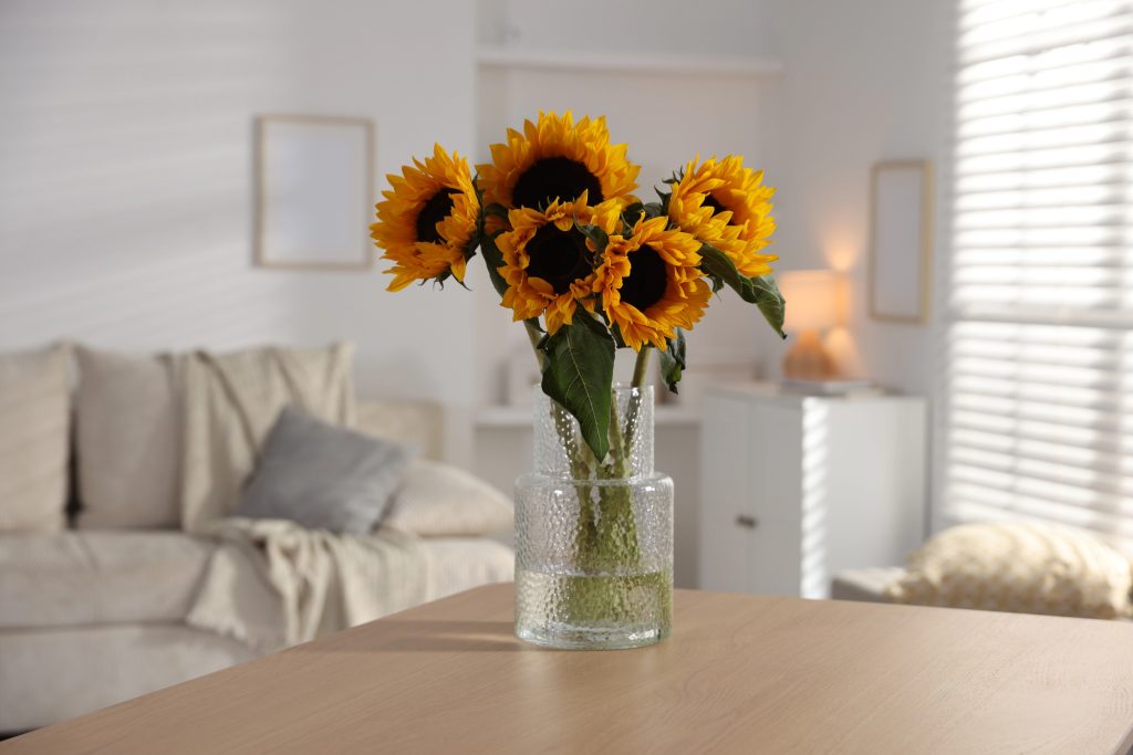 Keep cut sunflowers fresh longer with these simple care habits