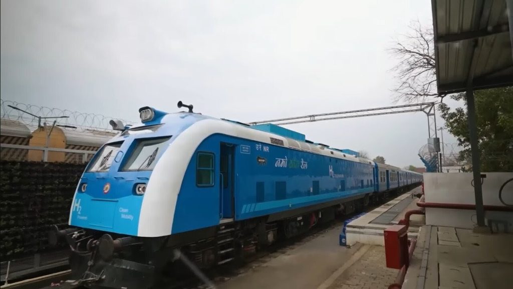 What India’s hydrogen train launch means for its vast railway network