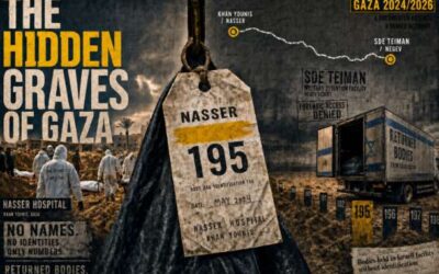 Gaza’s Hidden Graves and the Signature of Bound Hands