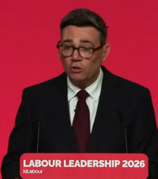 Andy Burnham – grandiose ambitions