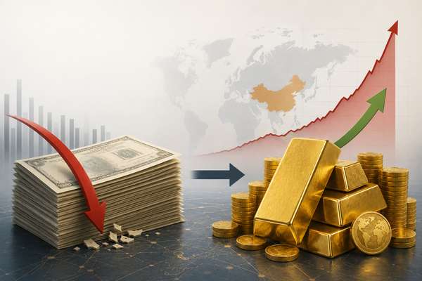 China Dumps US Treasuries and Buys Gold as America’s Debt Explodes