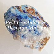 Crystals For Decision Making Aid Better Choices