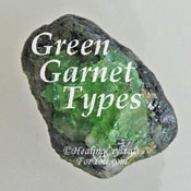 See Green Garnet Types Images And Meanings