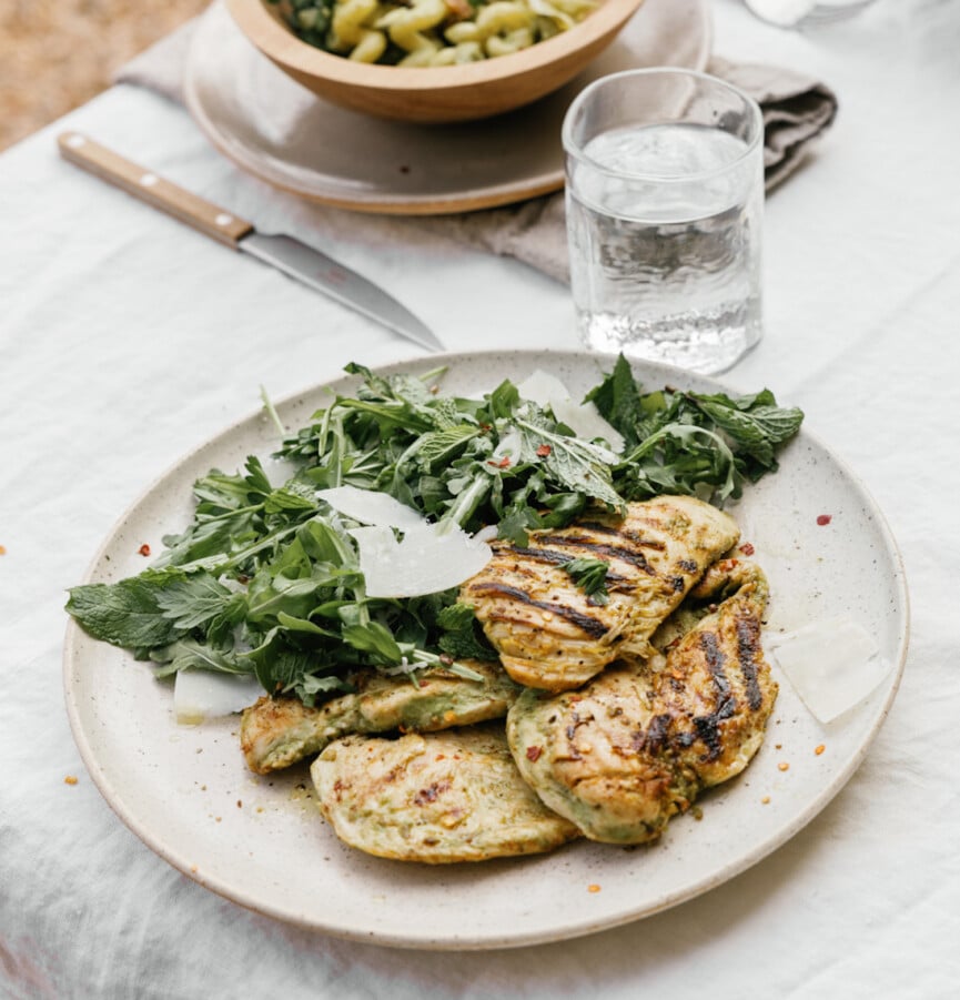 Grilled yogurt marinated_summer eating habits
