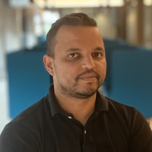 A headshot of Nabil Tayeb