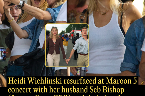 Heidi Wichlinski Resurfaced at Maroon 5 Concert with Her Husband Seb Bishop (Former Goop CEO) and Their Daughter, Singer Skye Bishop