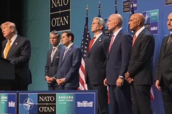 “There’s No More Laughing” – Trump Tells NATO Who’s Boss: “We Have the Strongest Military in the World… Two Years Ago, NATO Laughed at Us.” (VIDEO)