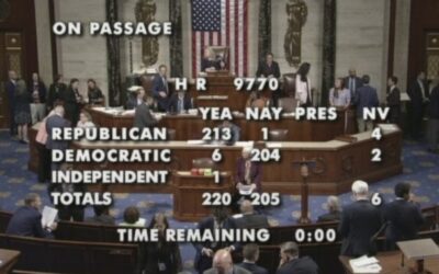 JUST IN: House Passes Continuing Resolution to Fund Government Until December 4