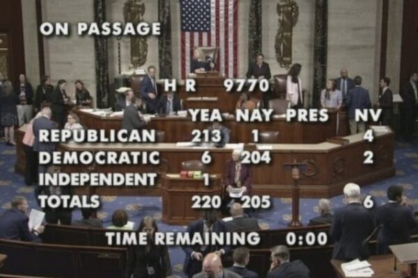 JUST IN: House Passes Continuing Resolution to Fund Government Until December 4