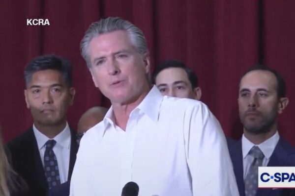 Newsom Lashes Out at Trump When asked About Federal Investigation Into Wife Jennifer Newsom (VIDEO)