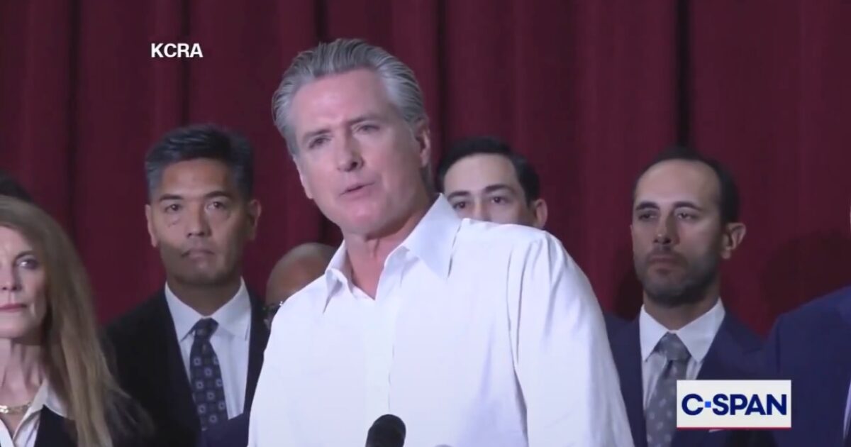 Newsom Lashes Out at Trump When asked About Federal Investigation Into Wife Jennifer Newsom (VIDEO)