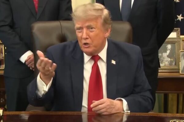 President Trump Goes Off on CNN’s Kaitlan Collins Over Question on Iran – Then Kicks Press Out of Room (VIDEO)