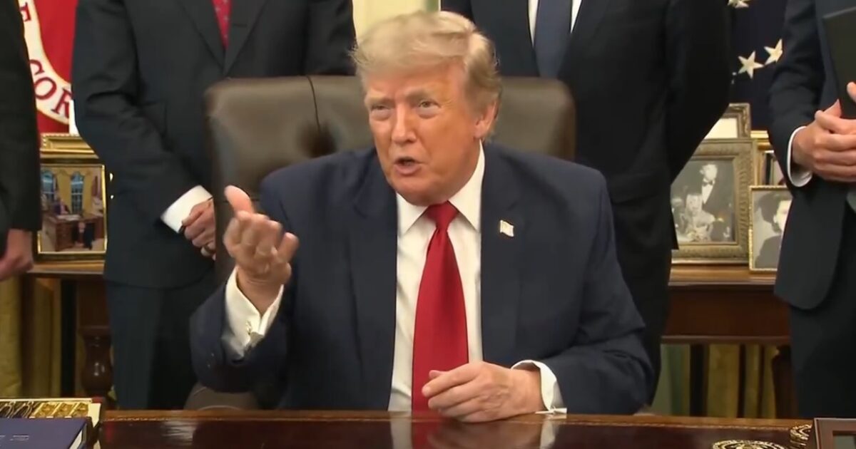 President Trump Goes Off on CNN’s Kaitlan Collins Over Question on Iran – Then Kicks Press Out of Room (VIDEO)