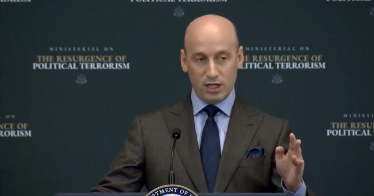 Stephen Miller Brings Down the House with BRILLIANT Speech on Left-Wing Terrorism (VIDEO)