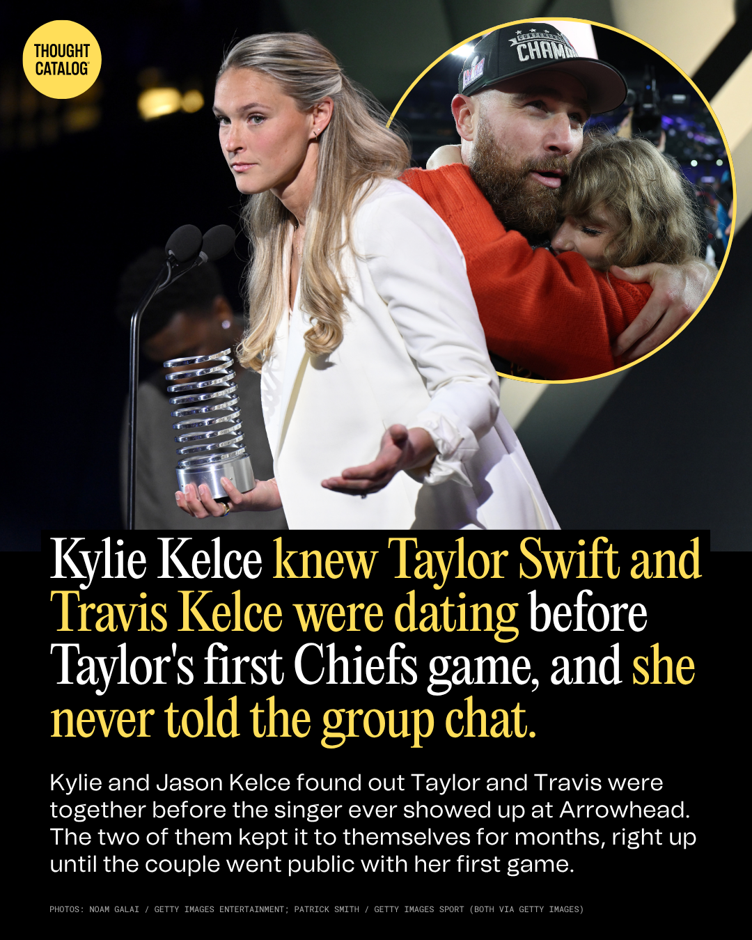 Kylie Kelce Knew Taylor Swift and Travis Kelce Were Dating Before Everyone Sle, and She Never Told a Soul
