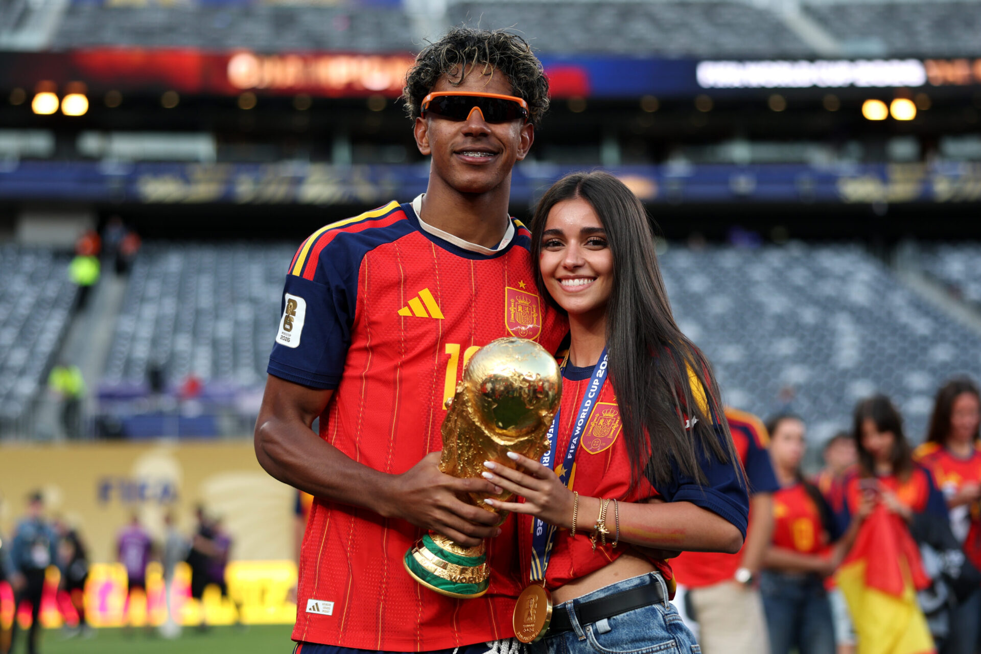 Lamine Yamal Dedicated His First World Cup Goal to His Girlfriend, Seville Influencer Inés García, Weeks Before Spain Beat Argentina Tonight to Win the Whole Thing