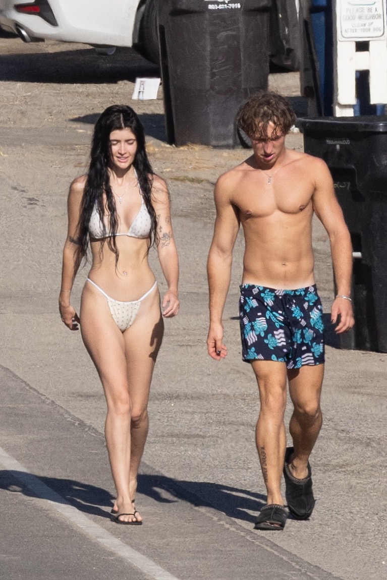 Lola Sheen Grabbed Lunch at Erewhon, Then Drove Off in a Car Bearing the Message “Live Like Jesus” While Her Sister, Who Makes Her Living on Onlyfans, Lounged on the Beach in Malibu with Her BF