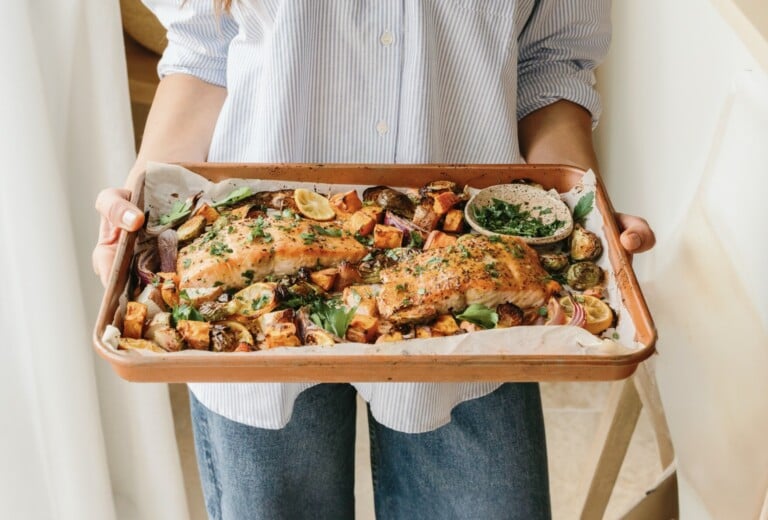 mustard roasted salmon