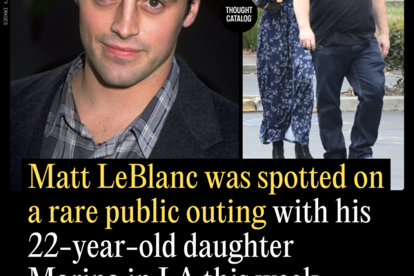 Matt Leblanc Was Spotted on a Rare Public Outing with His 22-Year-Old Daughter Marina in LA This Week