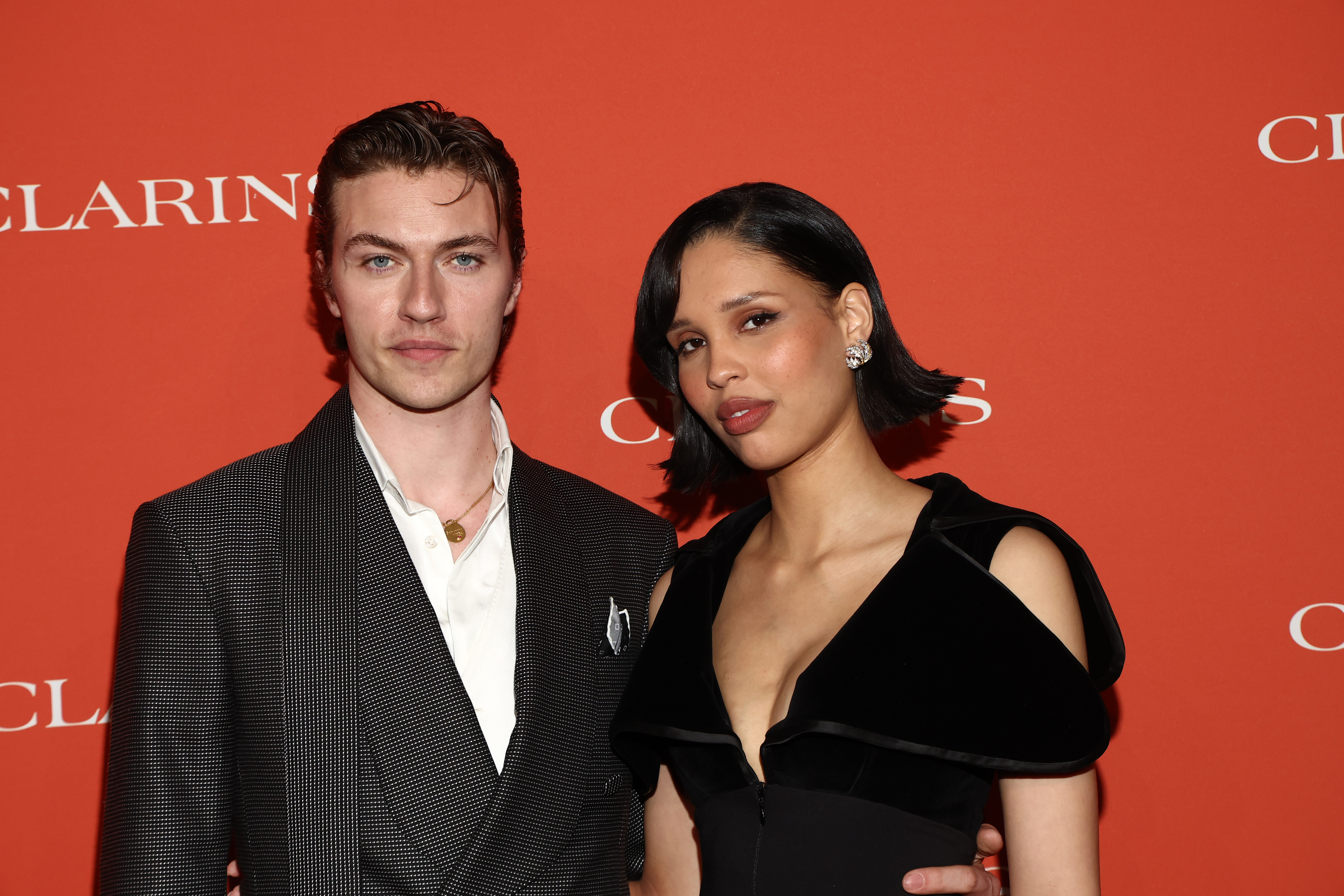 Lucky Blue Smith and Nara Smith at the Academy Museum of Motion Pictures in Los Angeles
