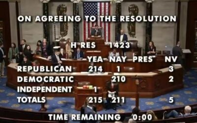 IT’S HAPPENING: House Votes 215-211 in Favor of Special Rules Resolution to Add SAVE America Act to National Defense Authorization Act