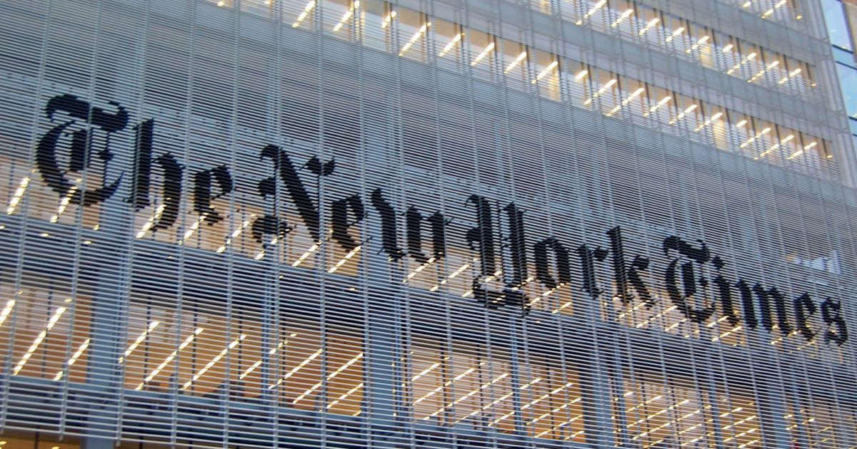 New York Times Countersues Trump DOJ After EEOC Accuses Newspaper of Discriminating Against White Male Employee