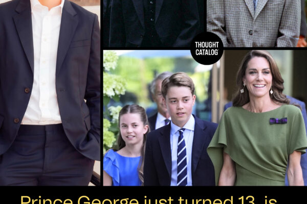 Prince George Just Turned 13, Is Almost As Tall As Kate, and the Same Age His Dad Became the Ultimate 90s Teen Heartthrob