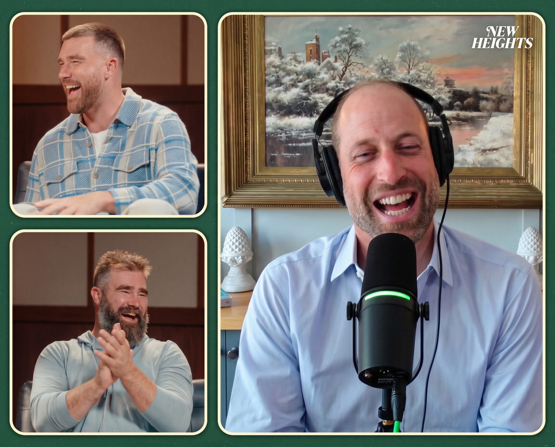 Prince William Is Going on Travis Kelce’s Podcast, Days Before Travis and Taylor Swift’s Rumored Wedding