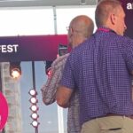 Harley Finkelstein’s Startupfest talk interrupted by protester