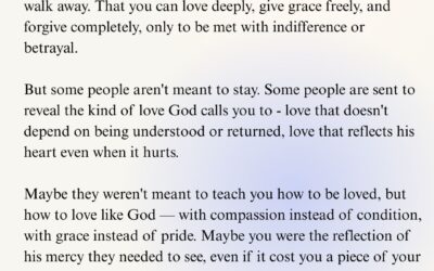 A Prayer To Trust That What’s Meant For You Won’t Miss You