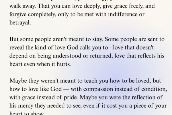 A Prayer To Trust That What’s Meant For You Won’t Miss You