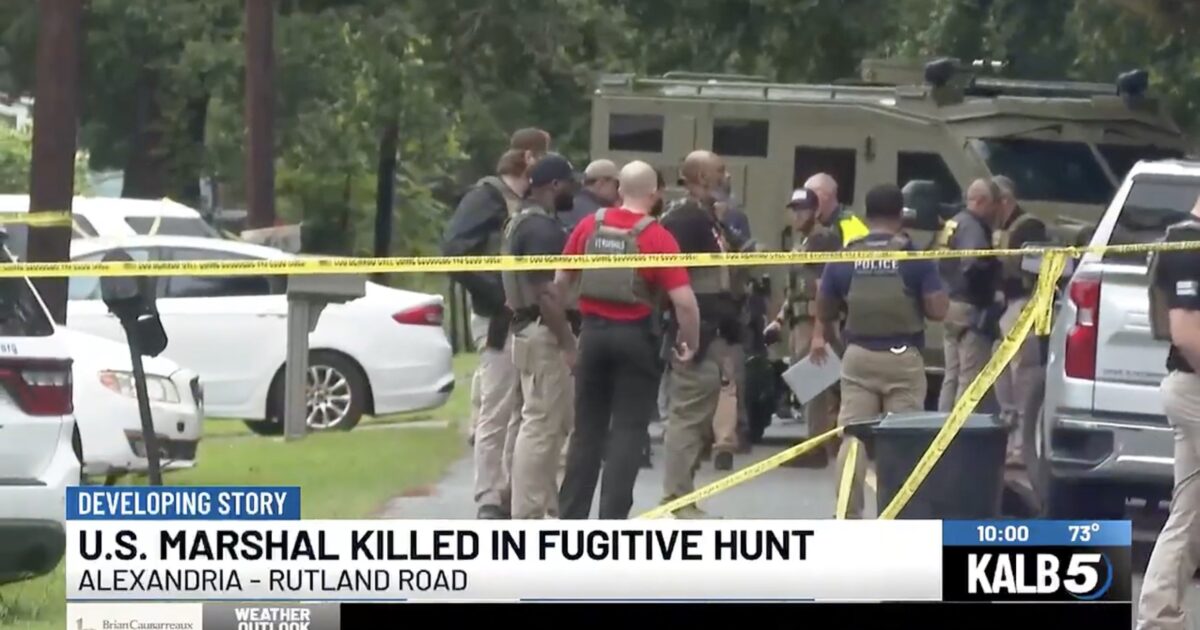 Deputy U.S. Marshal Shot and Killed While Serving Arrest Warrant on Fugitive in Alexandria, Louisiana — Suspect in Custody